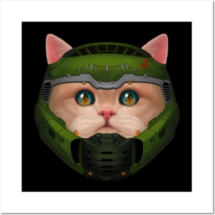 Doom cat Posters and Art